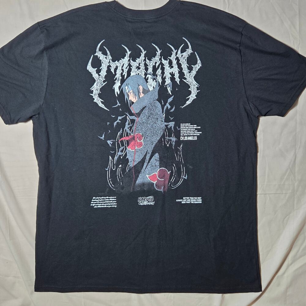 CVLA (CV Los Angeles) x Naruto Shippuden collaboration graphic t-shirt